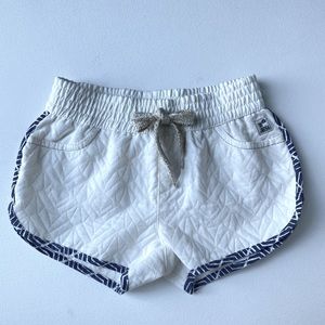 Jean Bourget Girls Designer quilted short Sz6 💙🤍